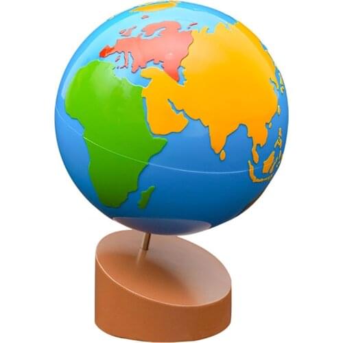 Baby Toy Montessori Colorful Globe Map Learning & Education Early Childhood Education Kids Brinquedos Juguetes