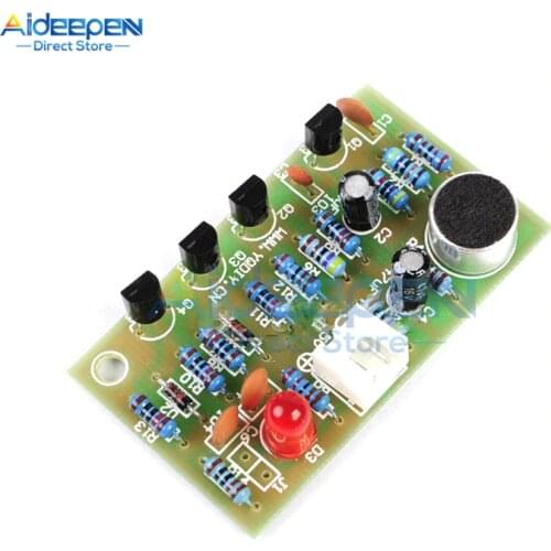 DC 5V DIY Clap Acoustic Control Switch Module Suite Circuit Electronic PCB Kit Integrated Module Voice Switch For Arduino