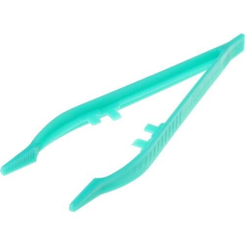 New Reptile Feeding Tweezers Clamp Pliers Plastic Feeder Clip Non Slip Terrarium