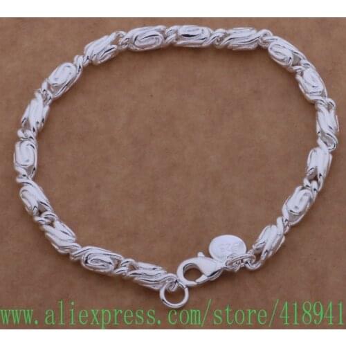 Silver Plated bracelet, Silver Plated fashion jewelry well made /ebuamtba bcwajuda AH149