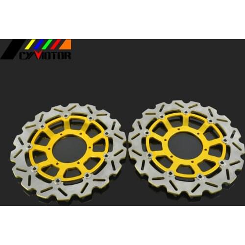 2PCS Motorcycle Floating Brake Discs Rotor For HONDA CBR600RR CBR1000RR CB1000R CB1300SF CB1284 CBR 600RR 1000RR