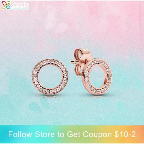 Smuxin Women's Gold Earrings