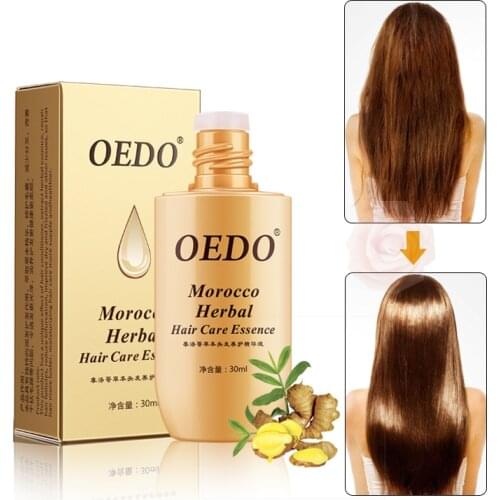 Morocco Herbal Ginseng Hair Care Essence Treatment for Men and Women Hair Loss Fast Powerful Hair Growth Serum Repair Hair Root