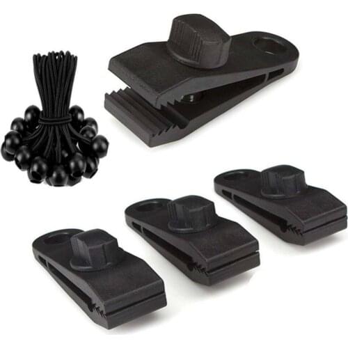 Tarp Clips Heavy Duty Lock Grip Tarp Clamps Awning Cord Clip Pool Tent Fasteners Heavy Duty Clips Holder Gust Guard Cover Clamp