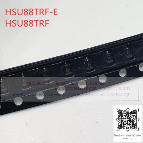 [ 10pcs-50pcs ]100%New original: HSU88TRF-E HSU88TRF SOD323 SOD-323 Marking:6