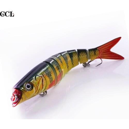 14cm 21.5g Bionic Hard Bait Trout Minnow Fishing Lures Wobbler Swimbait NO.6 Treble Hooks With 3D Eyes Fit Ocean River Lake
