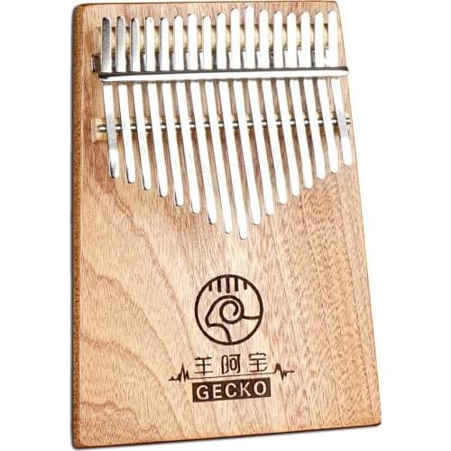 17 Keys Kalimba Thumb Piano Mahogany Wooden Tone C African Mbira Calimba Kalimba Music Instrument Toy Gift