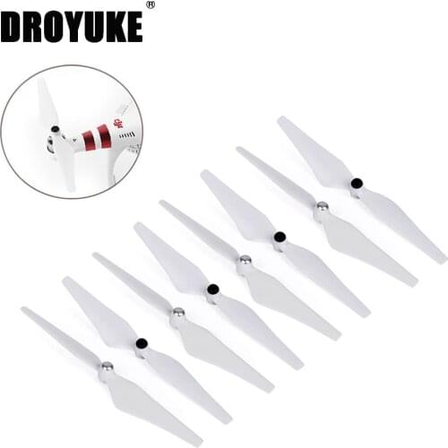 4 pairs 9450 Propeller for DJI Phantom 3 Phantom 2 Drone 3A 3P 3S Upair Drone Self-Tightening Props Replacement Blade Spare Part