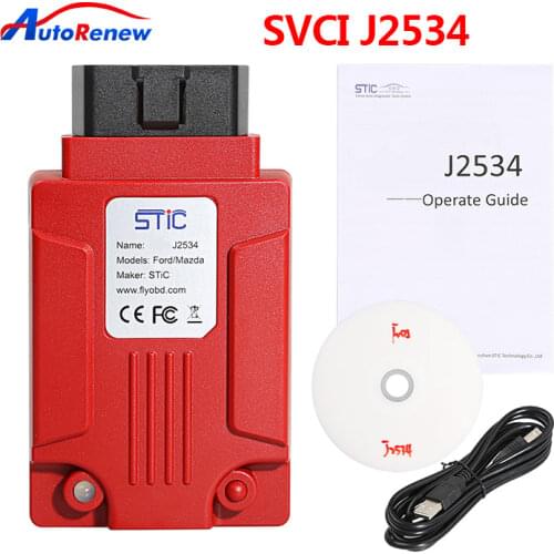 SVCI J2534 For Ford Mazda Car Diagnostic Tool IDS J2534 Forscan For Ford OBD 2 OBD2 Scanner Support key programmer All key lost