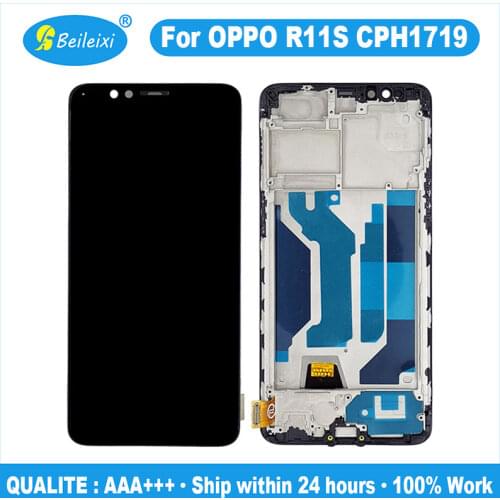 For OPPO R11S CPH1719 LCD Display Touch Panel Screen Digitizer Assembly Replacement For Oppo R11 CPH1707