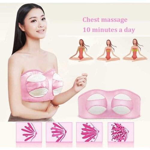 Electric Breast Enhancement Instrument Intelligent Vibration Bra Beautiful Bra Chest massager