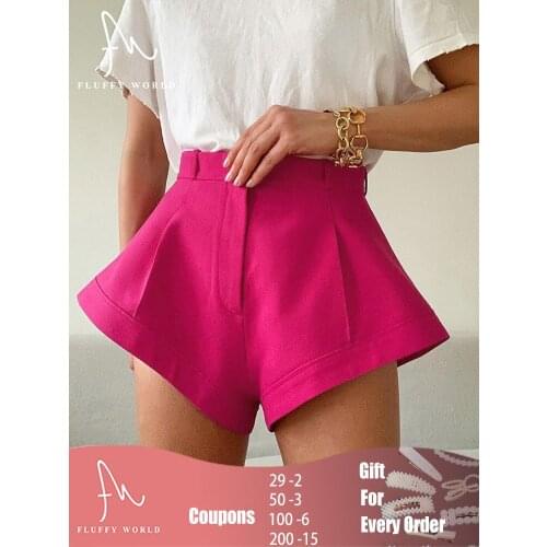 Fluffy World Womens Summer Shorts