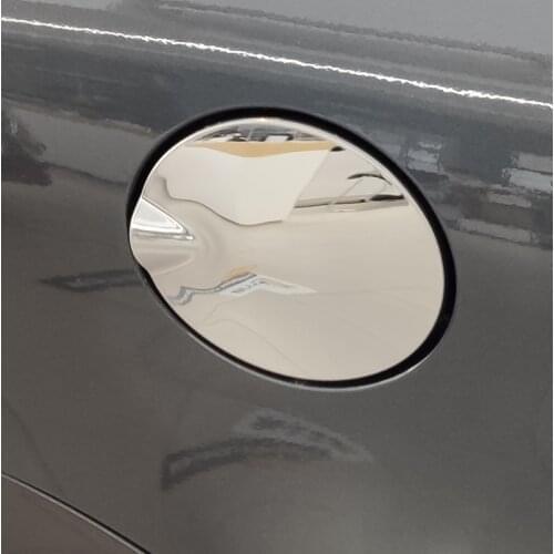 Stainless steel fuel tank door oil gas cap cover trim for Lada Granta sedan liftback universal chrome accessories