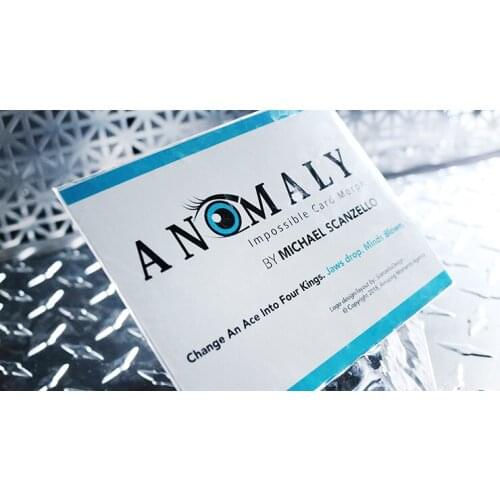 Anomaly (Gimmicks and Online Instructions) Card Magic Tricks Illusions Close up Magic Fun Props Magician Mentalism Classic Magia