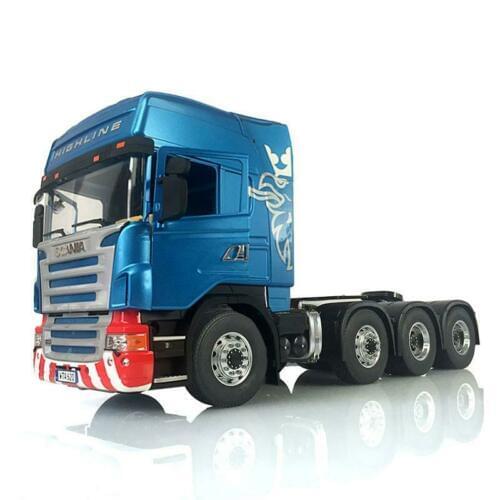 LESU Metal 8*8 Chassis 1/14 RC Sca Tractor Truck Motor Painted Hercul Cabin THZH0916-SMT4