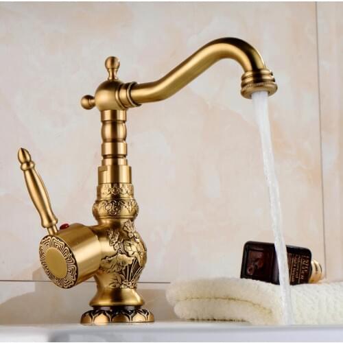 Fashion Europe style total brass bronze finished kitchen faucet swivel kitchen mixer tap,sink tap