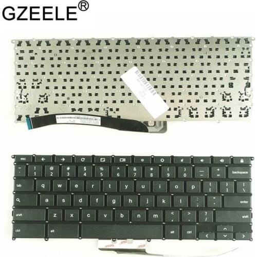 GZEELE New FOR Asus Chromebook C100 C100P C100PA US Black Keyboard