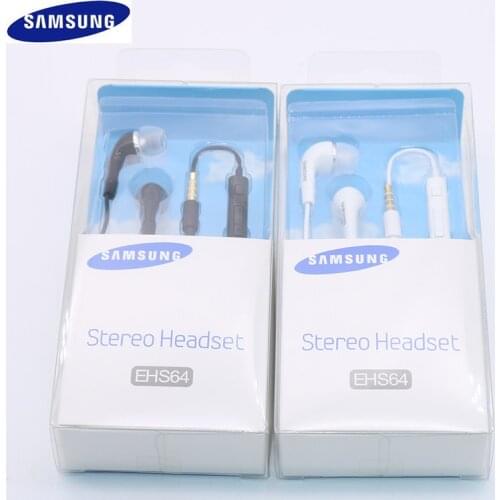 SAMSUNG Original Earphone EHS64 Wired 3.5mm In-ear with Microphone for Samsung Galaxy S8 S8Edge Support Official certification