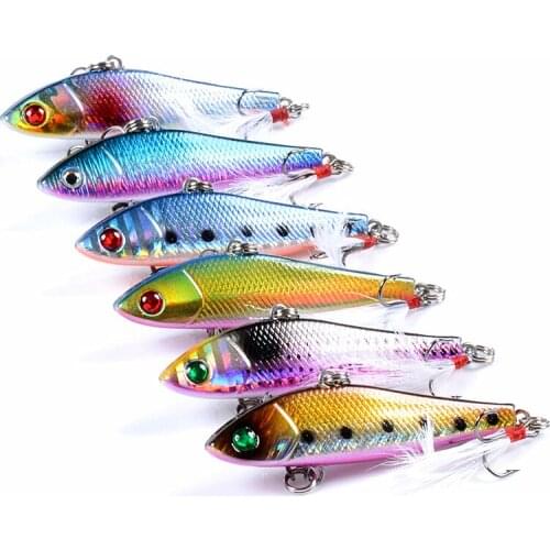 East Rain All Range Bait 6.5cm 8.8g 2pcs/lot Freshwater Saltwater Fishing Lure Sinking VIB Artificial Hard Bait Free Shipping