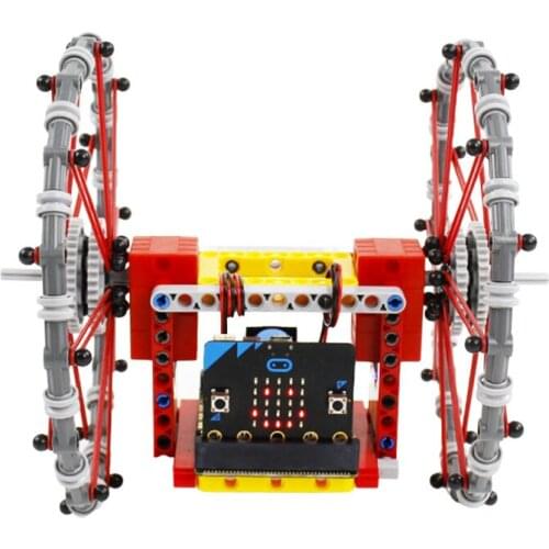 Yahboom Programmable Intelligent Micro: bit Building Block Balance Robot Car With APP Remote Control