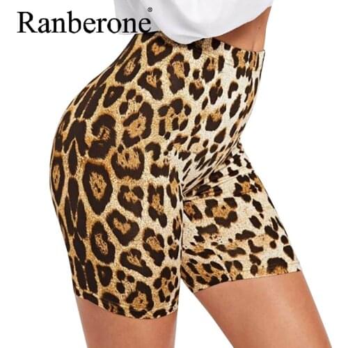 Ranberone Printed Yoga Pants Push Up High Waist Fitness Short Female Slim Workout Seamless Shorts Sexy Gym Sport Leggings 2021