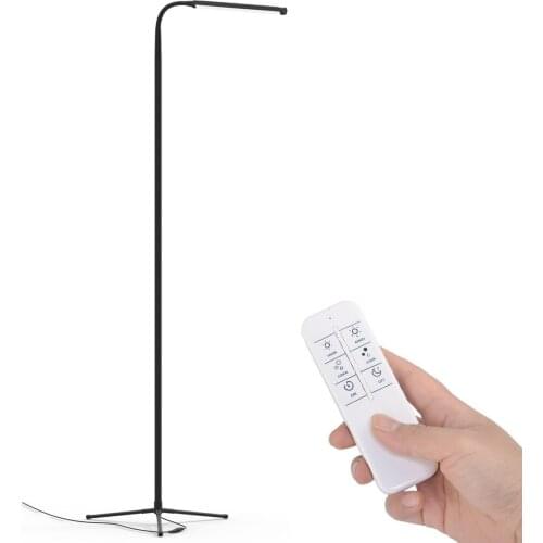 F9 Touch LED Floor Light Standing Floor Lamp Read for Living Room Bedroom with Remote Control 12 Levels Dimmable Lighting Lamps