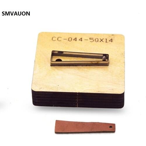 SMVAUON Wood Die Cutting Mold Steel Diy Punching Simple Fashion Earrings Cutting Mold Leather Craft Leather Cutter