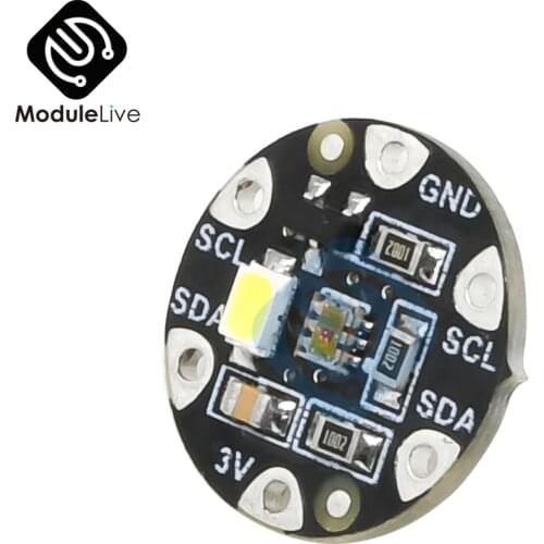 TCS34725 Color Sensor Module Board for Arduino DIY Kit Sensor Module 3V 4150K LED Color Sensor Module