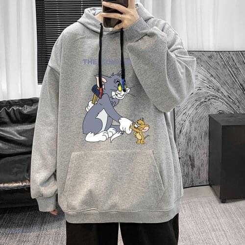 Men Patchwork Hoodie Streetwear Print Tops Male Hip Hop Harajuku Sweatshirts Korean Hoody Mens Casual O-Neck Pullover