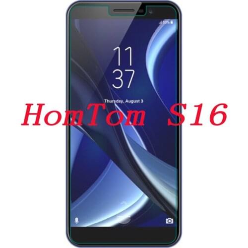 Smartphone 9H Tempered Glass for HomTom S16 5.5" Explosion-proof Protective Film Screen Protector cover phone