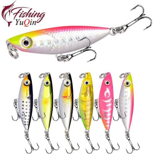 1PCS 4.5cm 1.8g Slow Sinking Pencil Fishing Lure Dogs Hard Lures Baits Wobbler Artificial Hard Bait Fishing Tackle Pesca