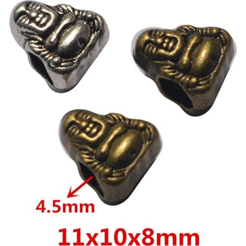 20 pcs/lot Fashion zinc alloy Metal Large Hole Beads charms DIY European Bracelet jewelry Fittings making 6645