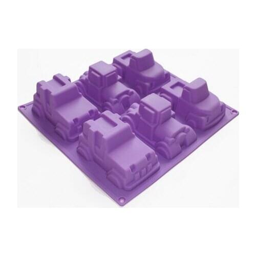 3d Pickup Truck Car Chocolate Soap Muffin Cupcake Jelly Silicone Mold Pan Mould