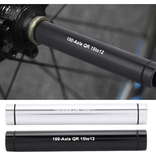 Aluminum Alloy MTB Road Mountain Bike 100mm Fork 15mm to 12mm Thru Axle Adapter