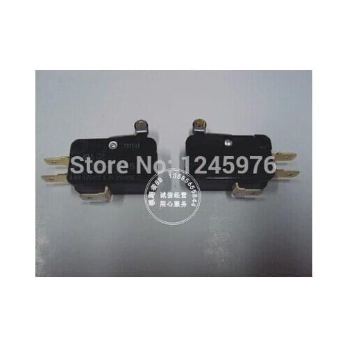 Free shipping 100PCS high quality Micro Limit Switch with Roller Lever V-155-1C25 15A 125/250VAC