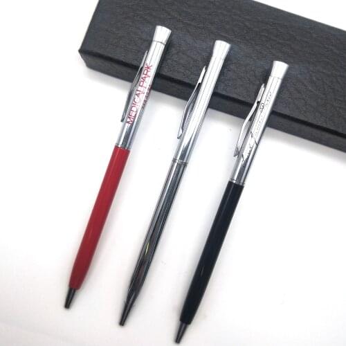 Free shipping 1000pcs/lot customized logo metal pen; promotional ballpoint pen; writing pen MP9