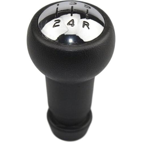 Black Tube + Gear Plated Shift Lever Handball for 307 207 206 for Citroen Shift Handball Lever Shift Lever Handball