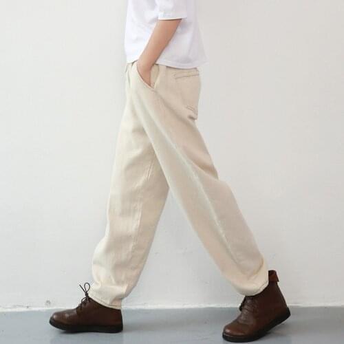 Jeans Women Denim Harem Pants Autumn Casual Full Length Elastic High Waist Jeans Female Loose Cowboy Pants