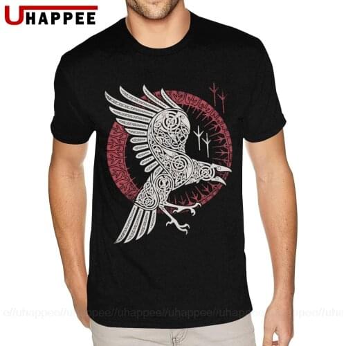 Viking Ragnars Raven Great Tee Shirts Young Boy Street Fashion T Shirts Mens Short Sleeve Low Price Brand Clothing