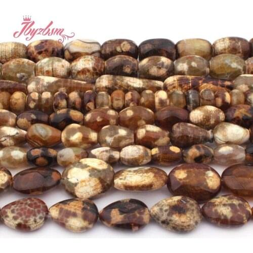 Drop Rondelle Column Olivary Agates Beads Natural Stone Beads For DIY Necklace Bracelet Earring Jewelry Making 15" Free Shipping