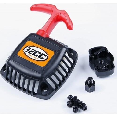 Easy to start hand puller for 2-stroke gasoline engine fits LOSI 5IVE-T DBXL KM ROVAN HPI BAJA 5B 5T