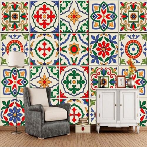 Customized papel de parede graffite, brick pattern mural for living room bedroom sofa background decorative wallpaper