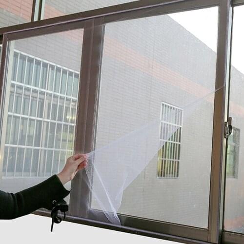 2020 New Indoor Insect Fly Screen Curtain Mesh Bug Mosquito Netting Door Window Anti Mosquito Net For Kitchen Window