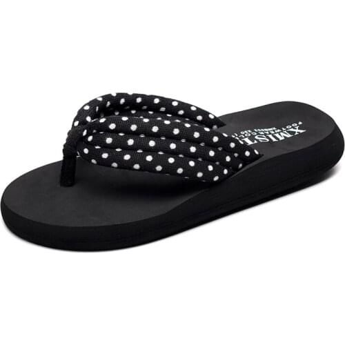 Women Outdoor Slippers Rome Style Summer Sandals 2020 Flip Flops Floral Sandals Beach Summer Zapatos Mujer Platform Casual Shoes