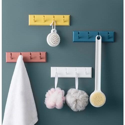 Foldable Coat Rack Hallway Hat Hook Key Hanger Wall Mounted Hooks Kitchen Bedroom Door Toilet Wall Brack Hook