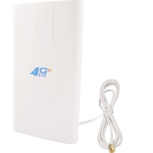 Wiflyer LF-ANT4G01 4G LTE MIMO Desktop Antennas Signal-Amplifier SMA CRC9 TS-9 Connector Adapter Converter Expand Signal Booster