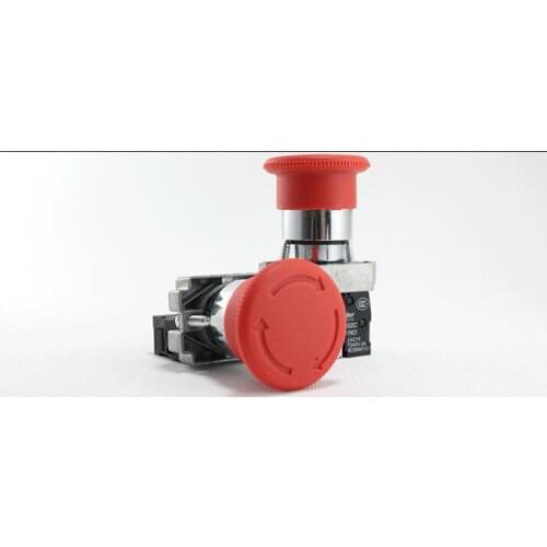 XB2-BS542C emergency stop button switch genuine alloy copper pieces silver point High quality