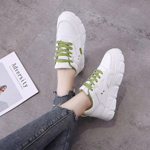 2020 Autumn New Classic Chunky Sneakers Women Fashion non-slip Sneakers Sneakers Comfortable Platform Casual Shoes Woman U21-03