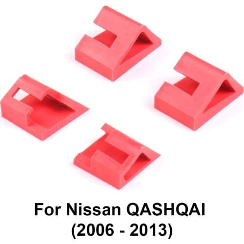 4pcs Boot Handle Tailgate Repair Clips designed for Nissan QASHQAI 2006-2013 New
