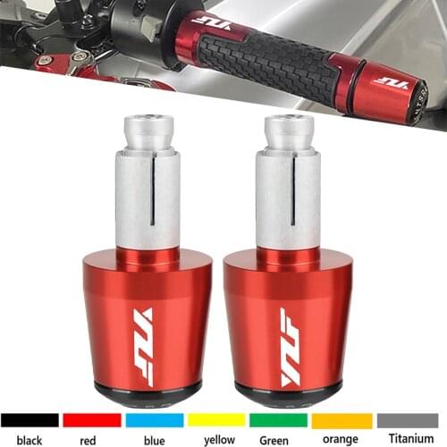 7/8" 22mm Motorcycle Handlebar End Aluminum Handle Bar Grips Cap Gear Balanced Plug for YAMAHA YZF R1 R3 R6 R125 R6S R25 600R